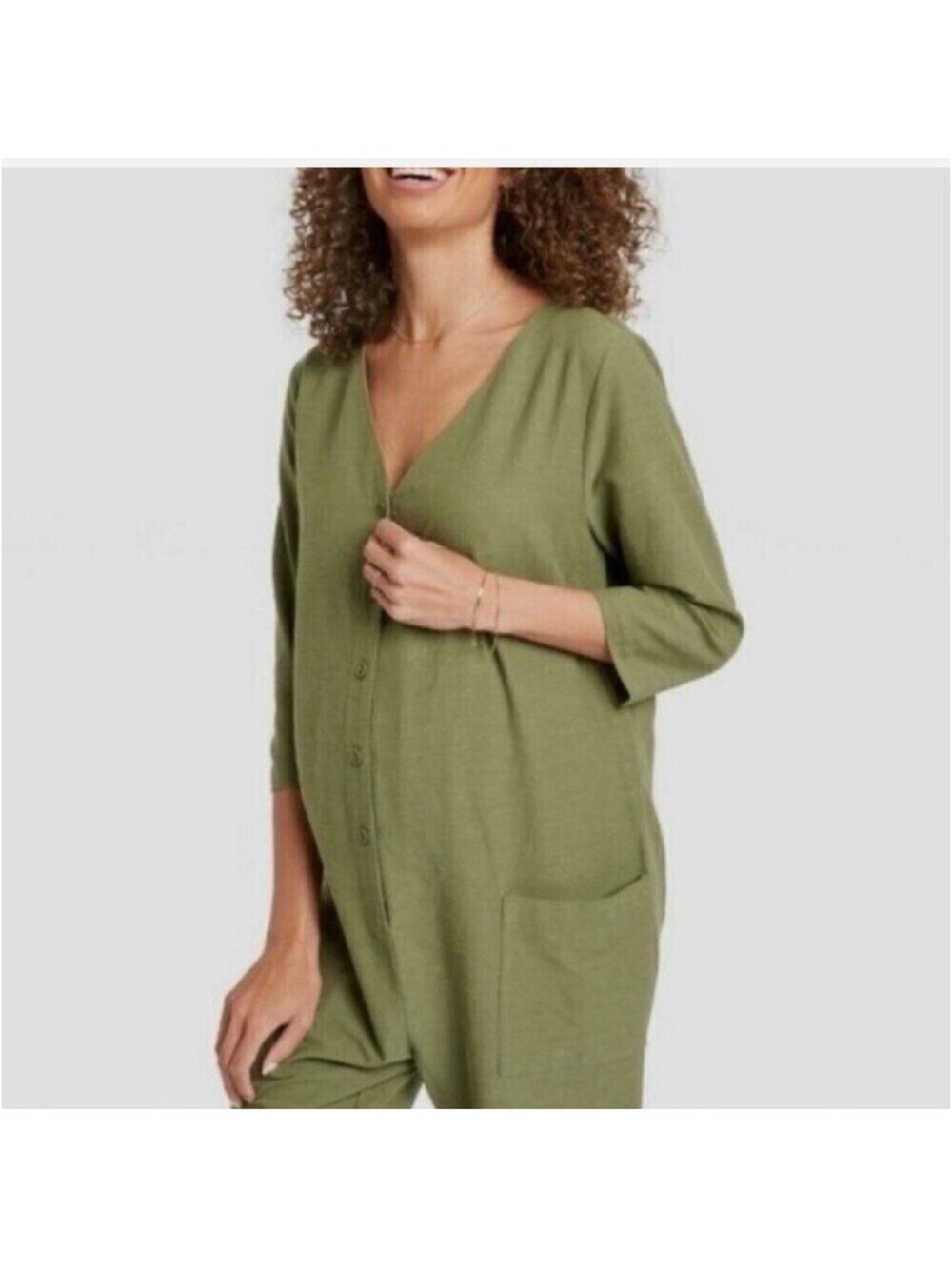 The nines by hatch maternity jumpsuit
